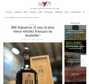 FSD_INFOS75_BM Signature 21 ans, le plus vieux whisky français en bouteille !_11122024