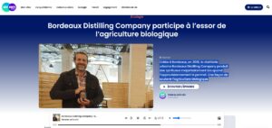 2025_AIR-ZEN-RADIO_BPRDEAUX DISTILLING CO PARTICIPE A L'ESSOR DE L'AGRICULTURE BIOLOGIQUE