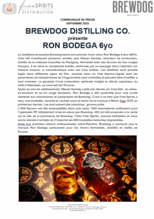 FSD_CP32_BREWDOG DISTILLING Co_Ron Bodega, un rhum made in Scotland