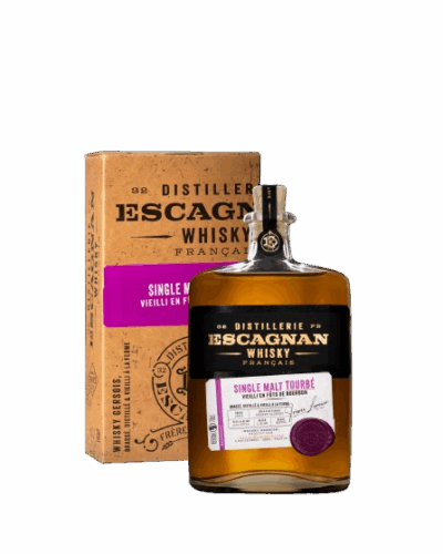 single malt tourbé fut de bourbon et finish en fut de sherry